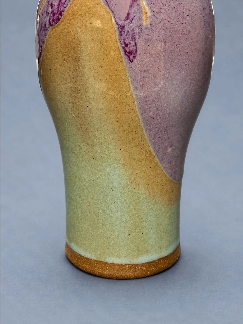 Ruth Stein for Diane Love NYC Studio Art Pottery Vase Signed Multicolor 7”